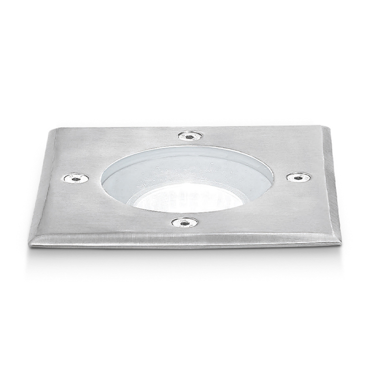 faretto calpestabile egoi gu10 gealed quadrato ip67