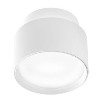 Plafoniera con biemissione LED 2+6W 3000K modello piccolo bianco GEALUCE 