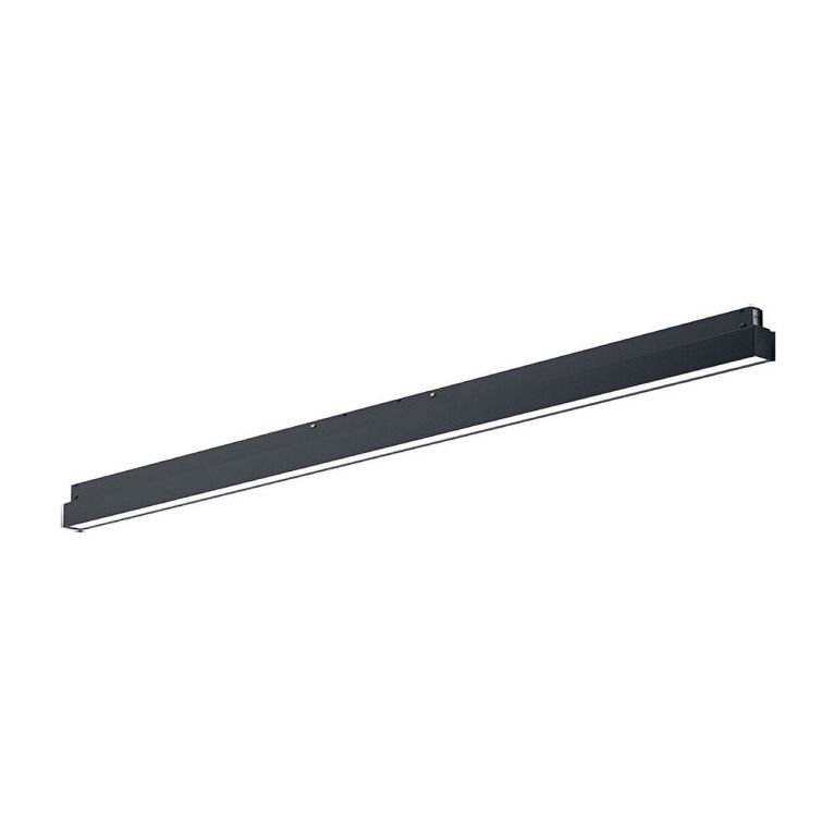 reglette da binario 36w 3000k colore nero ip20 gealuce