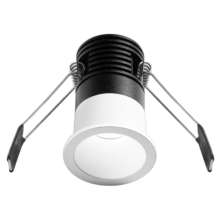 faretto led 5w luce calda 3000k bianco da incasso gfa1110c gea luce