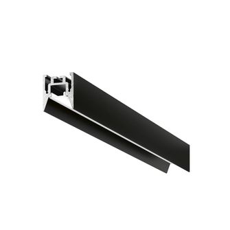 Profilo in alluminio BUCAREST per strisce LED 2mt GEALED piccolo nero