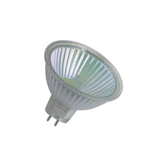 Lampadina alogena DECOSTAR 51 COOL BLUE GU5.3 50W luce naturale 12V WFL 36°