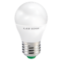 lampadina led sfera e27 6w luce fredda 6000k ecoman vetro ghiaccio