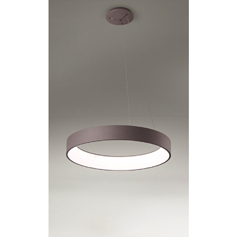 Lampadario BAND DIODI 90W luce calda 3200K AFFRALUX caffè grande