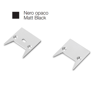 Accessorio tappo BUCAREST piccolo per profilo LED GEALED nero 2pz