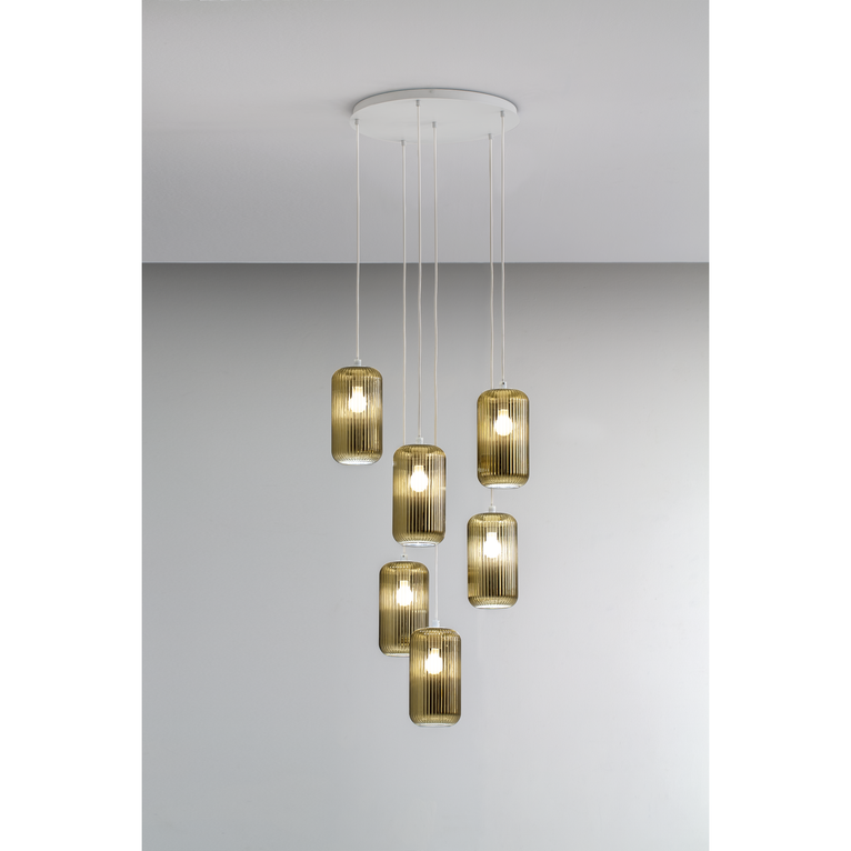 vetro soffiato e27 gealuce oro specchiato ip20 raika v/g