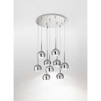 Lampadario BOL DIODI sfera 9 x E27 AFFRALUX