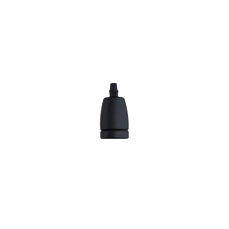 accessorio portalampada gsop81 e27 gealuce nero