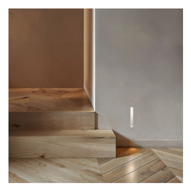 segnapasso da incasso led 3w 3000k gealuce bianco ip20 