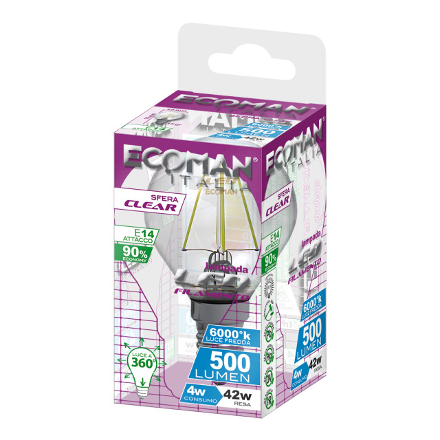 lampadina-led-sfera-e14-4w-luce-fredda-6000k-ecoman-vetro-trasparente