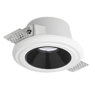 Faretto ASTRA GU10 GEALED tondo nero ad incasso