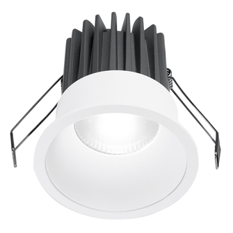 Faretto da incasso CELIA 10W luce calda 3000K GEALED piccolo bianco