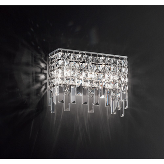 Applique FRANGIA 3 x G9 (40W incluse) AFFRALUX rettangolare