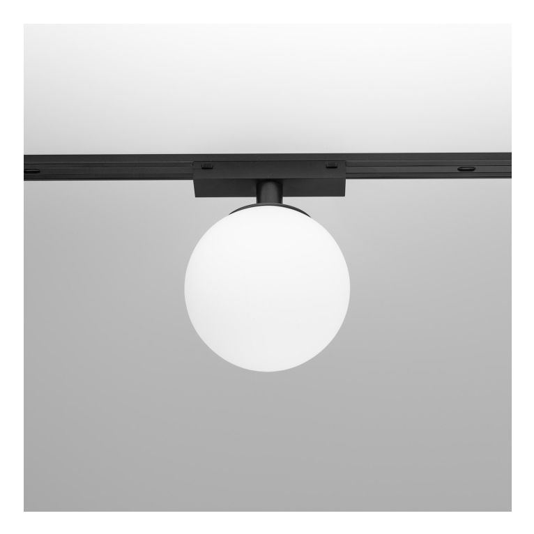 faretto a sfera led 6w 48v 3000k gealuce ip20 nero