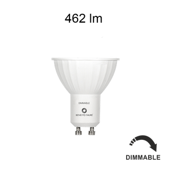 Lampadina LED UNIFORM-LINE GU10 6W luce calda 827 Beneito Faure dimmerabile