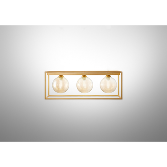 Plafoniera ANTEA 3 x G9 GEALUCE oro triplo