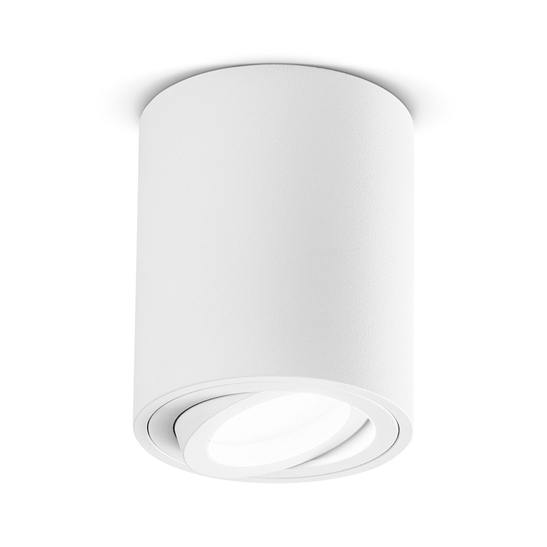 faretto notus gu10 gealed cilindro bianco