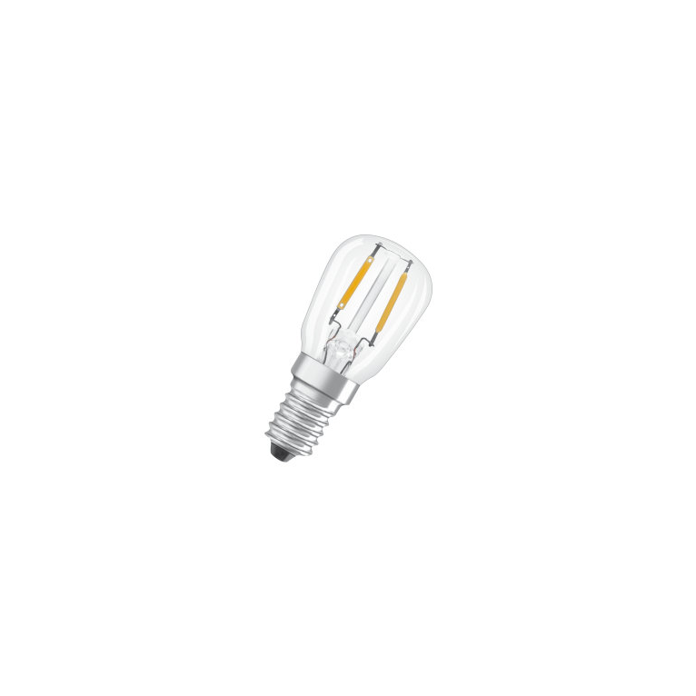 lampadina led special t26 e14 1,3w luce calda 827 per frigo