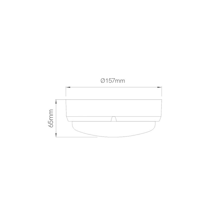 applique led da esterno 12w 4000k nero 4827