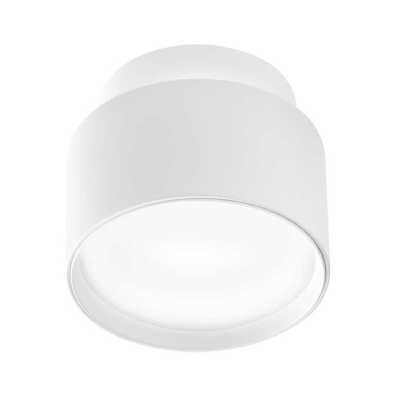 plafoniera con biemissione led 2+6w 3000k modello piccolo bianco gealuce 