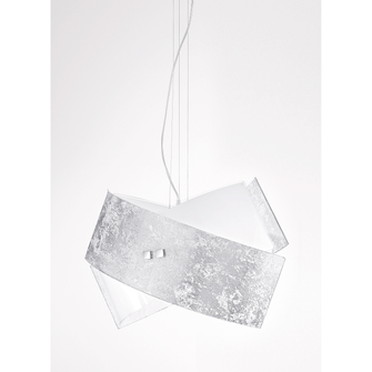 Lampadario CAMILLA E27 GEALUCE grande argento