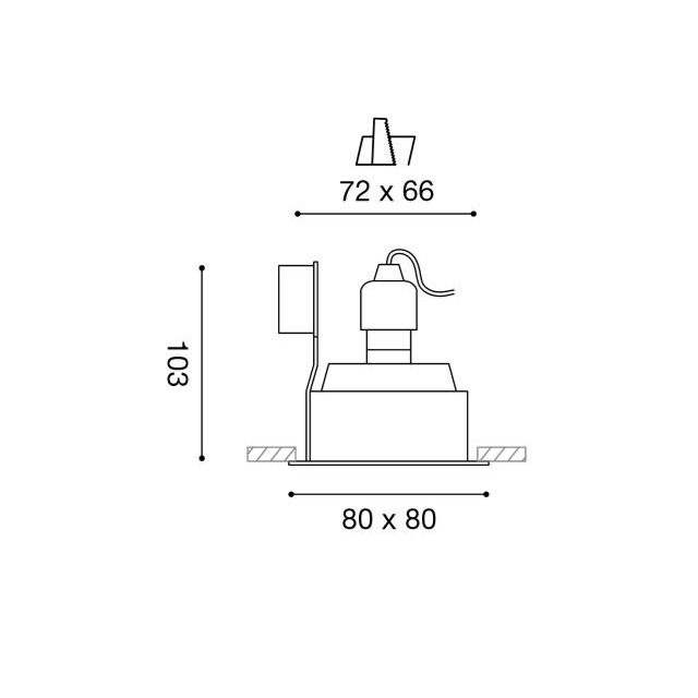 faretto-lena-gu10-gealed-quadrato-bianco-ad-incasso