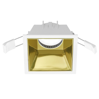 Faretto CERES GU10 GEALED quadrato oro ad incasso