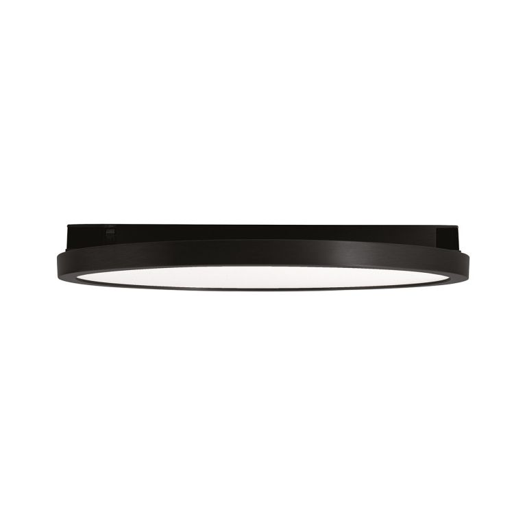 plafoniera led 15w 48v. 3000k ip20 gealuce disco colore nero