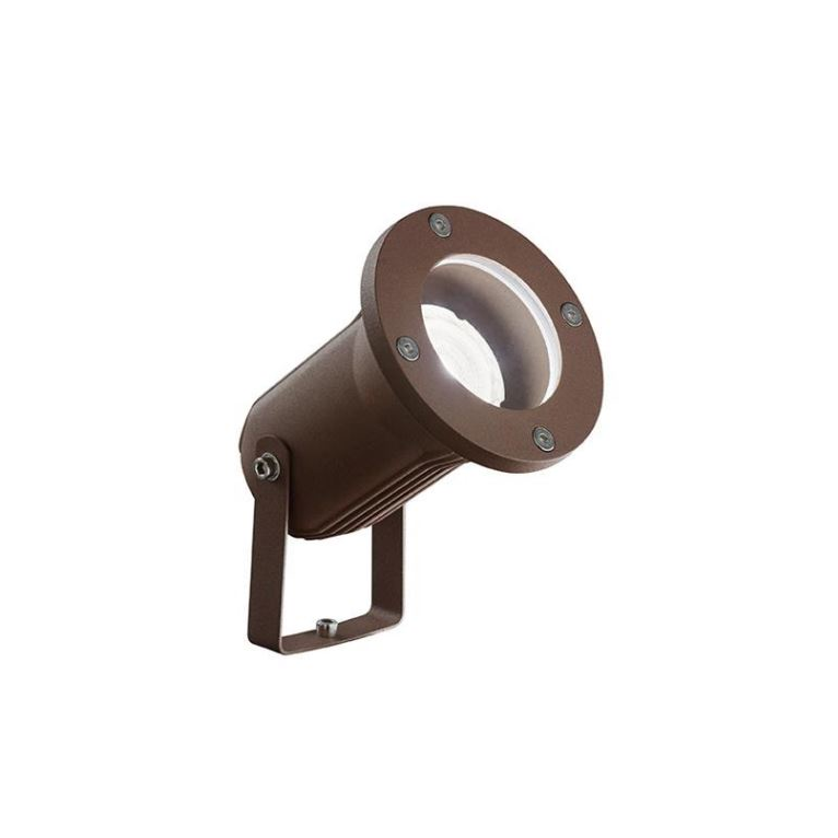 faretto benaco gu10 isyluce corten ip65