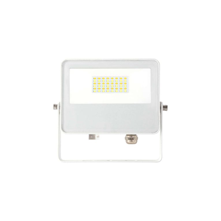proiettore sky switch 20w cct beneito faure bianco ip65 ik08