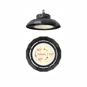 Faretto LED 90/120/150W CCT Switch 100/260V nero IP65 5148