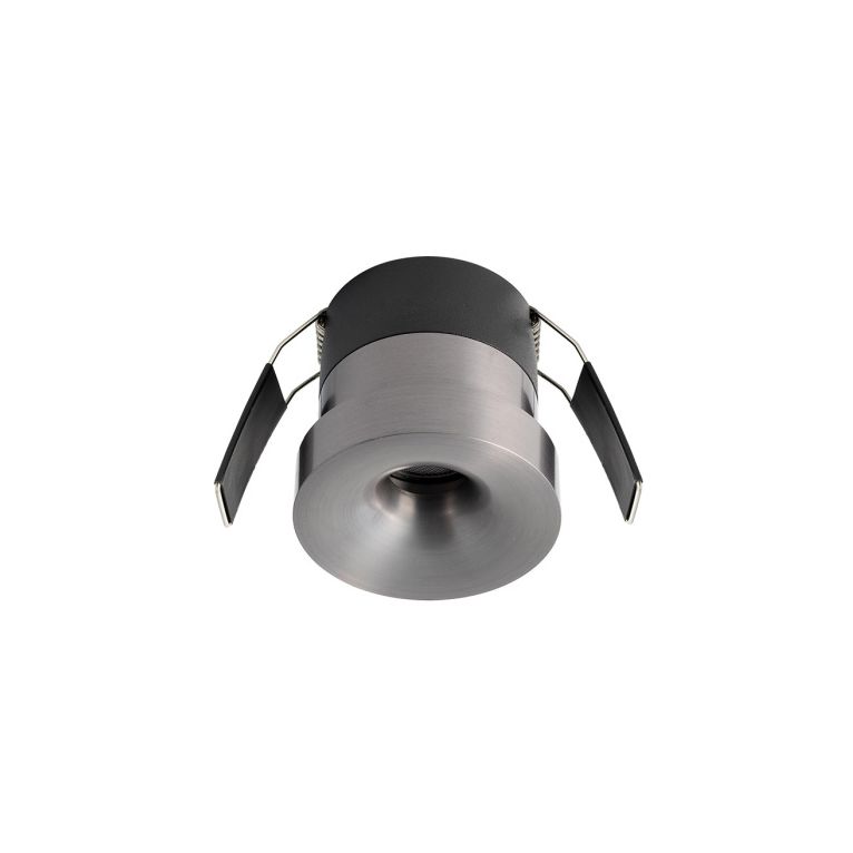 faretto led da incasso 12w 3000k argento ip44 gealuce gfa171