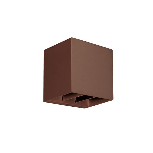 applique-led-10w-cct-gealuce-quadrato-marrone-ip65