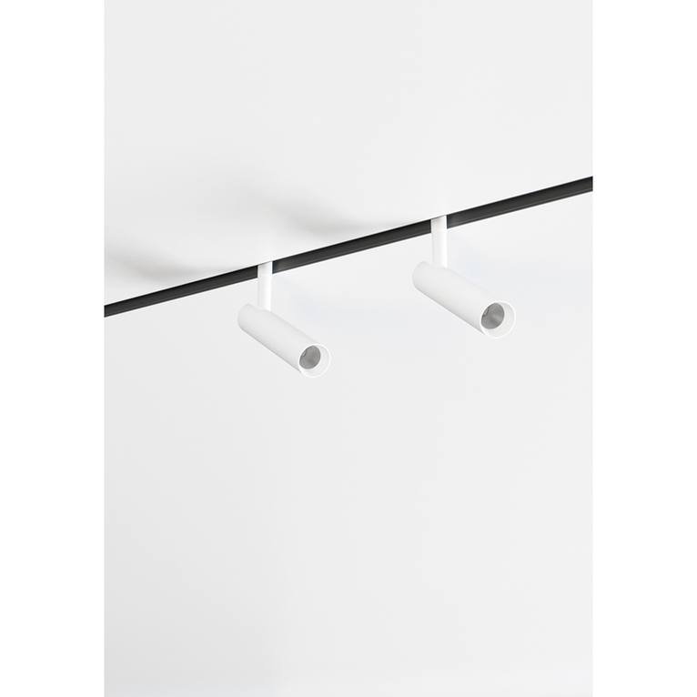 faretto led per binario magnetico 4.5w 48v 3000k bianco ip20 alp beneito faure 4788