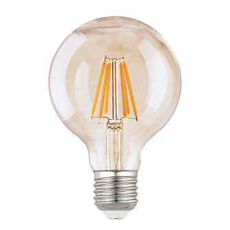 Lampadina LED GLA256V E27 12W luce calda 2200K GEALED