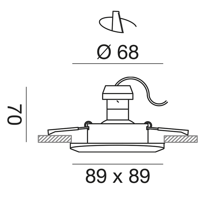 faretto-janus-gu10-gealed-quadrato-cromo-ad-incasso