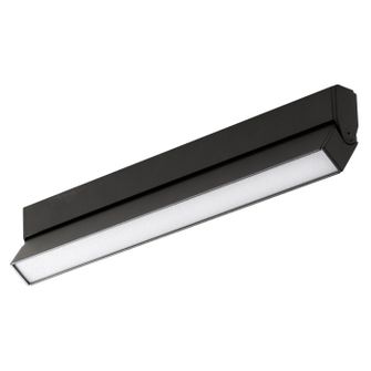 Reglette orientabile da binario 48V 12W 3000K nero GEALUCE