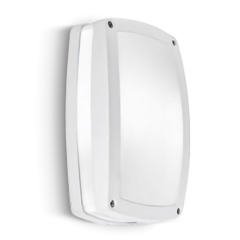 plafoniera ura-q e27 gealed bianco ip54