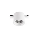 faretto led 8w 48v. 3000k ip20 gealuce cilindro colore bianco 