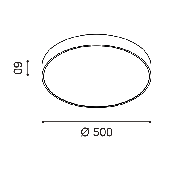 plafoniera-biham-50w-luce-naturale-4000k-gealed-tondo-medio-bianco