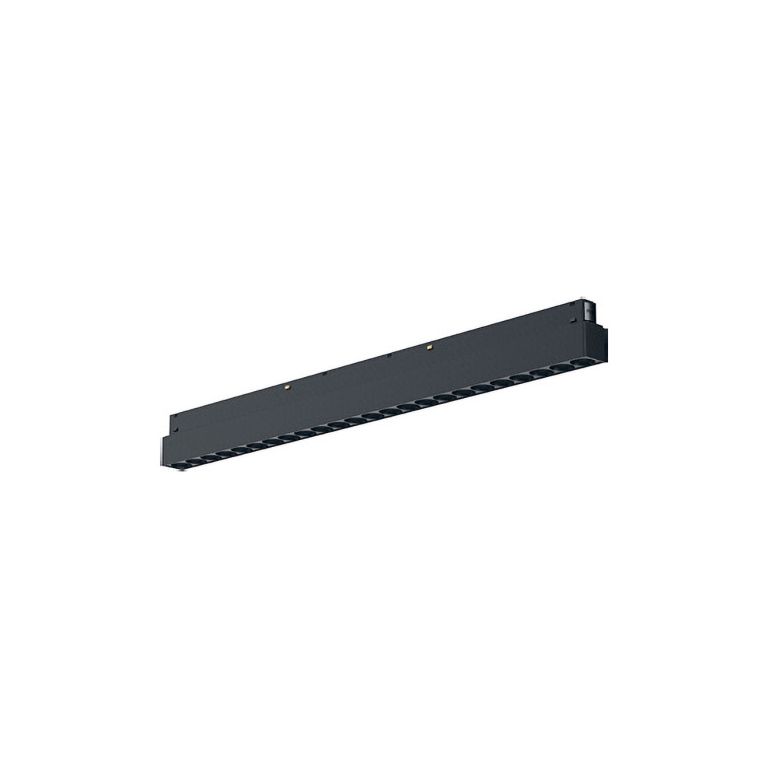 reglette da binario 24w 3000k nero antiabbaglio gealuce