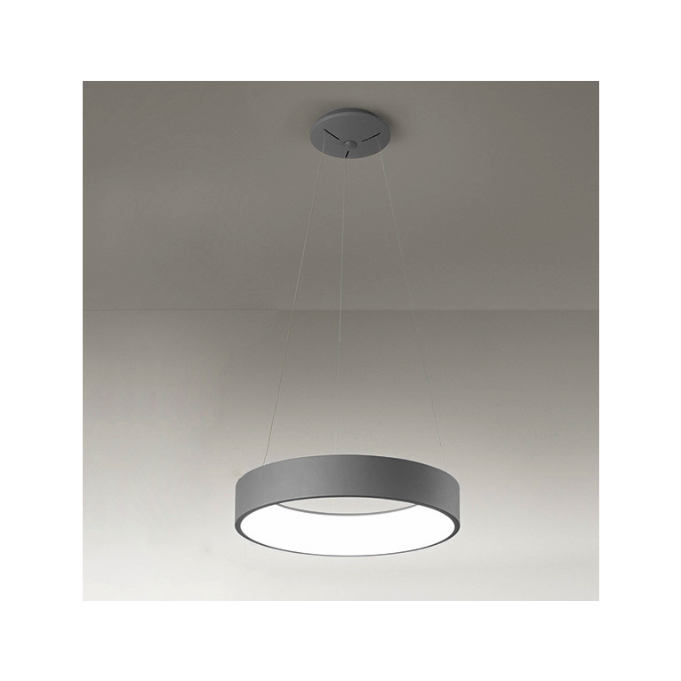 lampadario band diodi 35w luce calda 3200k affralux antracite medio