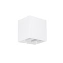 applique led 10w cct gealuce quadrato bianco ip65