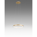 lampadario krizia 38w luce calda 3000k gealuce piccolo oro