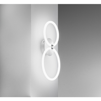 Plafoniera BERTA 30W luce calda 3000K GEALUCE bianco piccolo