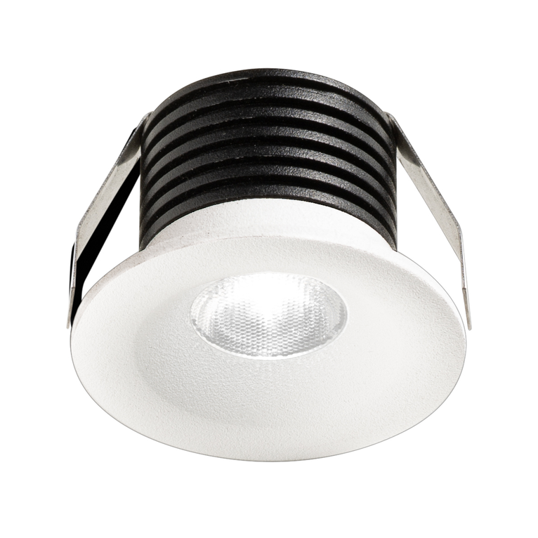 faretto led 3w luce naturale 4000k bianco da incasso gfa1080n gea luce