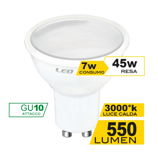lampadina-led-dicroica-gu10-7w-luce-calda-3000k-ecoman