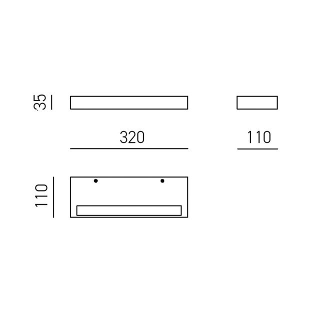 applique-led-34w-3000k-gealuce-ip20-nero-gap57