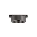 faretto led 8w 48v. 3000k ip20 gealuce colore nickel scuro