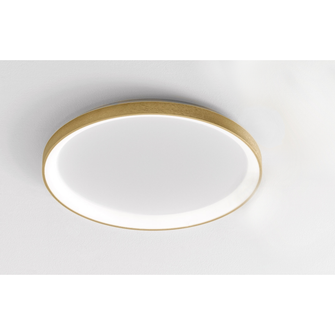 Plafoniera KRIZIA 50W luce calda 3000K GEALUCE grande oro